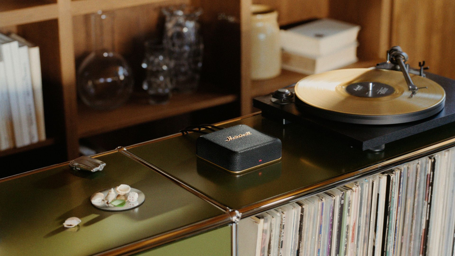 Marshall’s Heddon ties all the brand’s Bluetooth speakers together