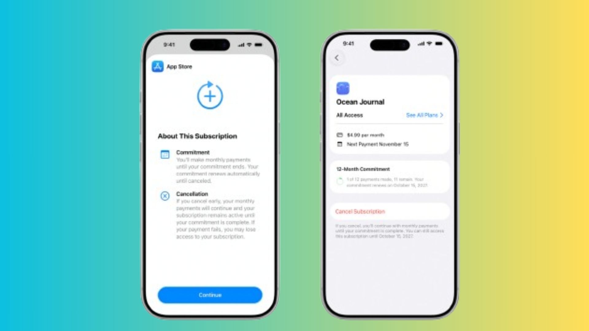 Apple’s testing 12-month subscriptions with monthly payments