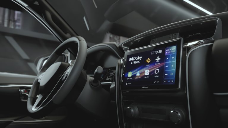 Pioneer’s new in-dash receiver brings Dolby Atmos to Apple CarPlay