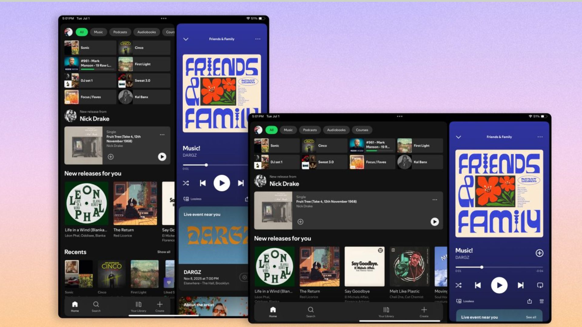 Spotify on the iPad is about to look very different