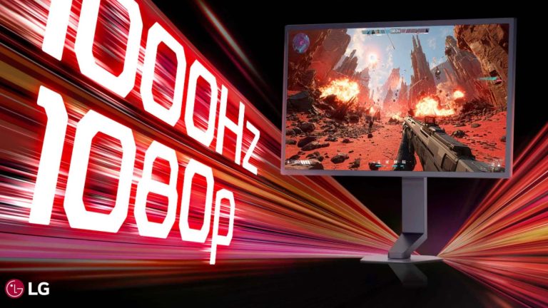 LG’s first 1000Hz gaming monitor is coming very soon