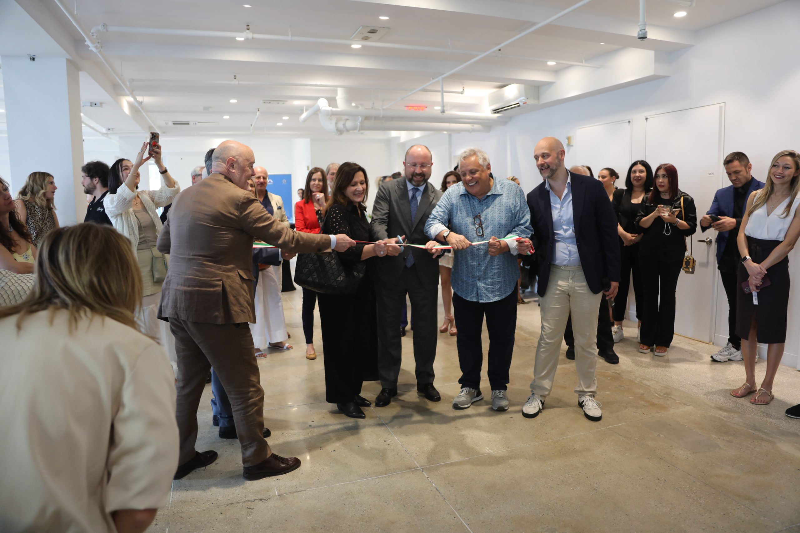 Piazza Italia inaugurates the new headquarters of Times Square