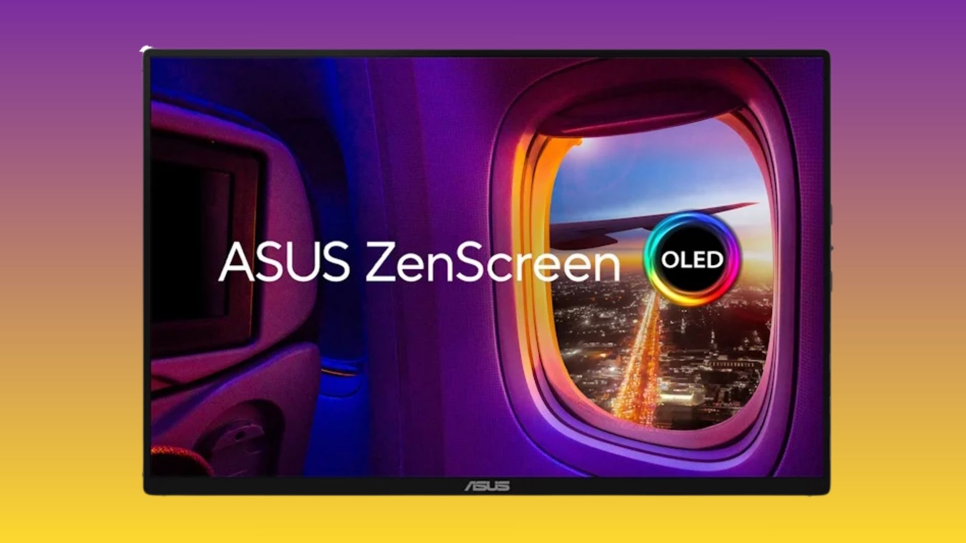 Asus just announced a thin OLED monitor that slips into your laptop bag
