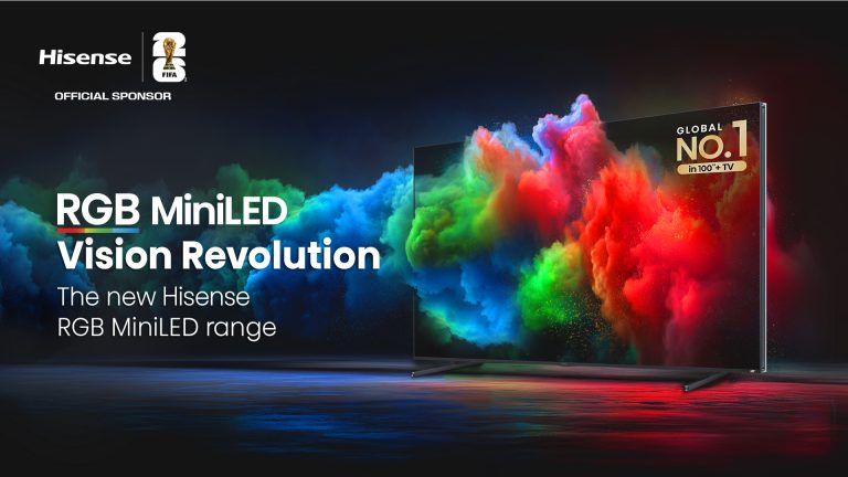 Hisense has revealed their 2026 RGB MiniLED range