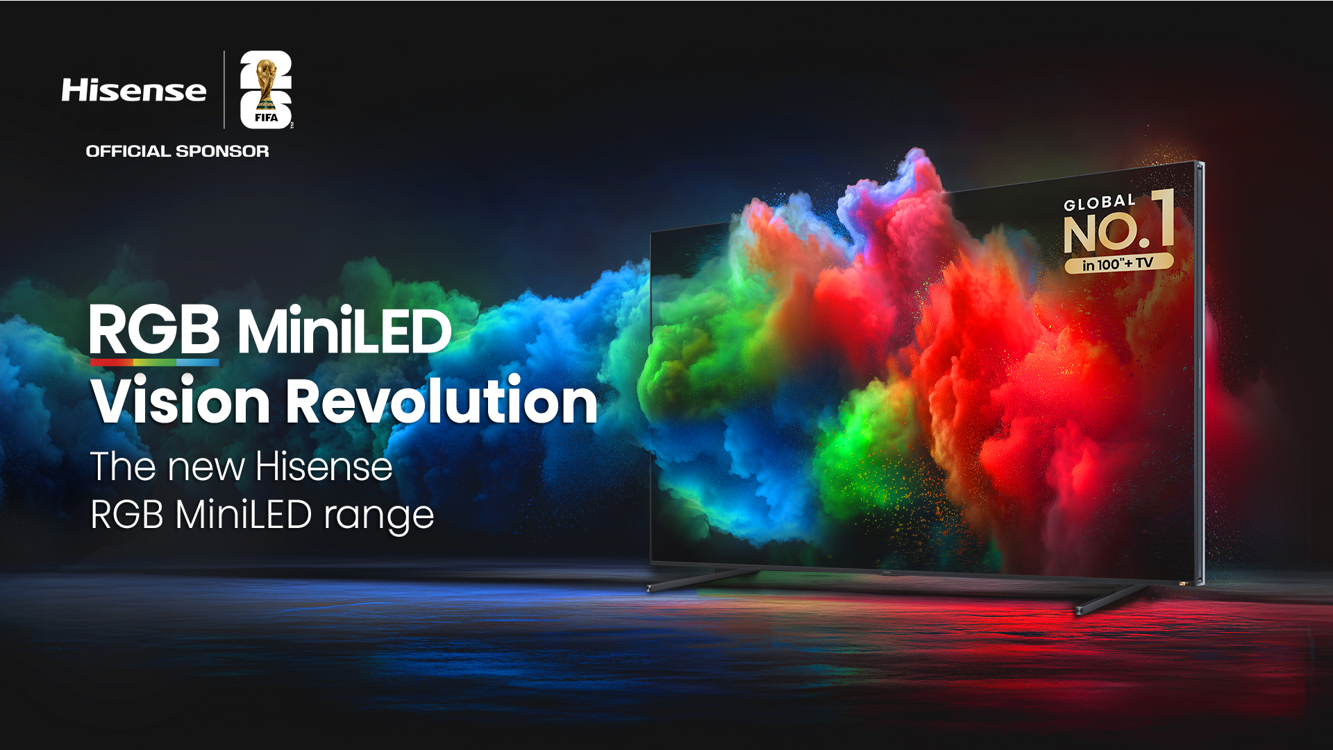 Hisense has revealed their 2026 RGB MiniLED range