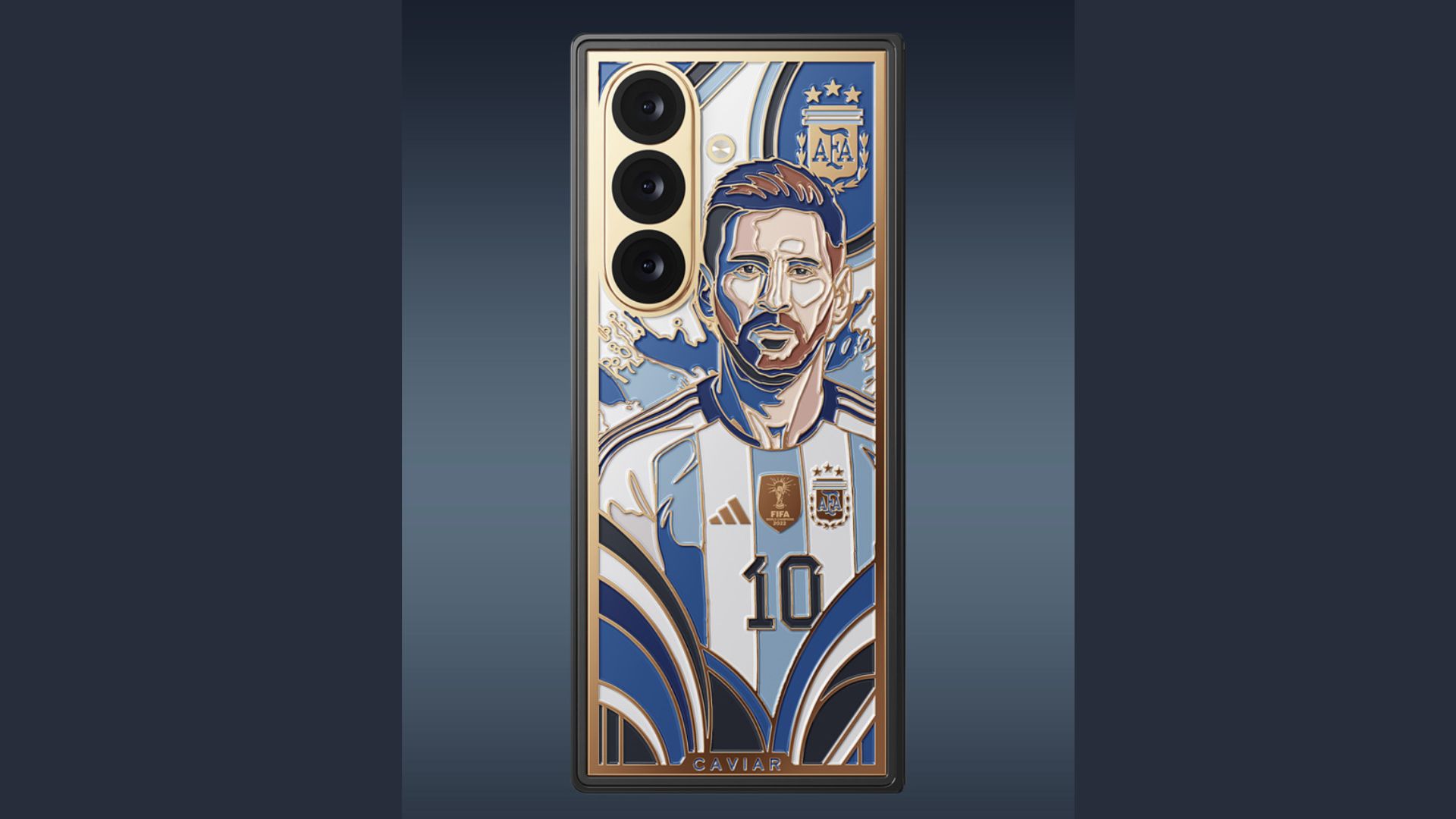 You’d have to be a fool to pay $13,000 for this hideous Messi-themed Galaxy Z Fold 8