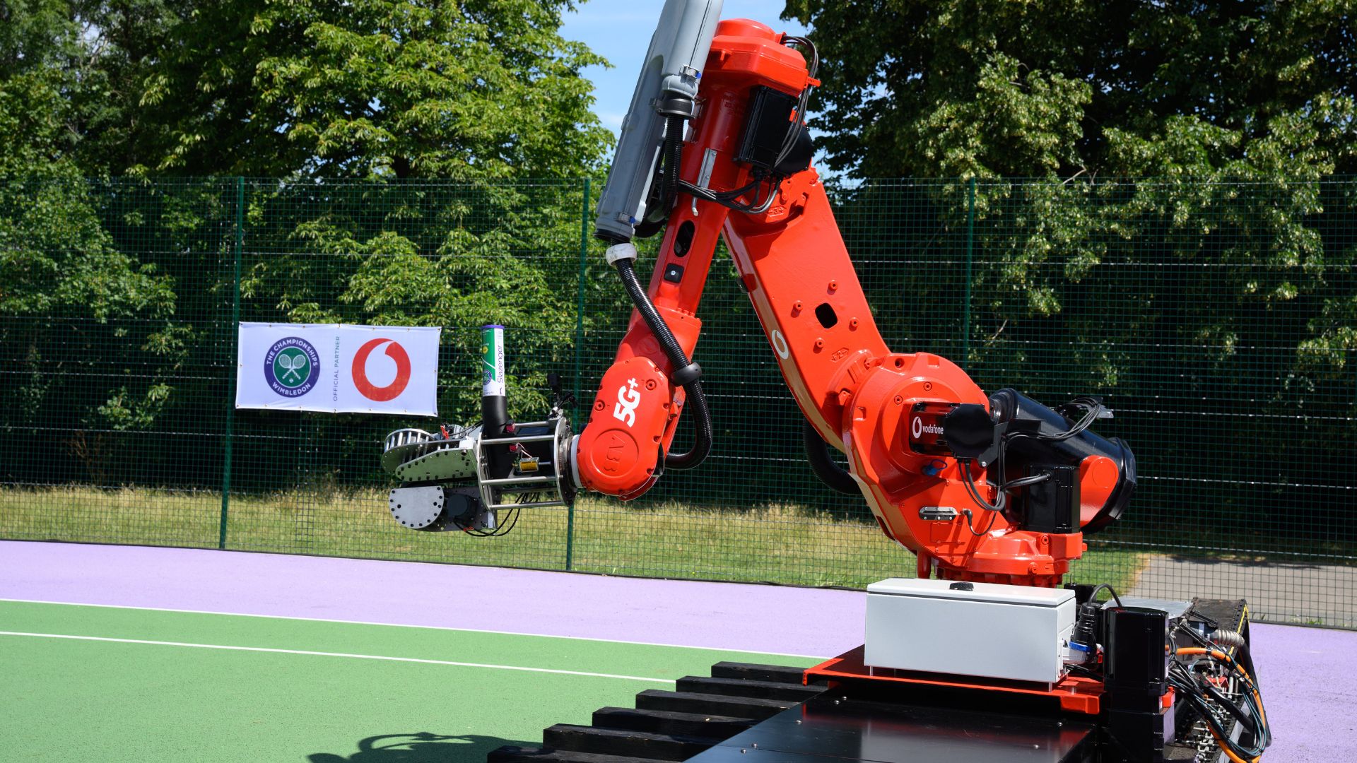 Vodafone is using 5G to test your tennis reflexes at Wimbledon 2026