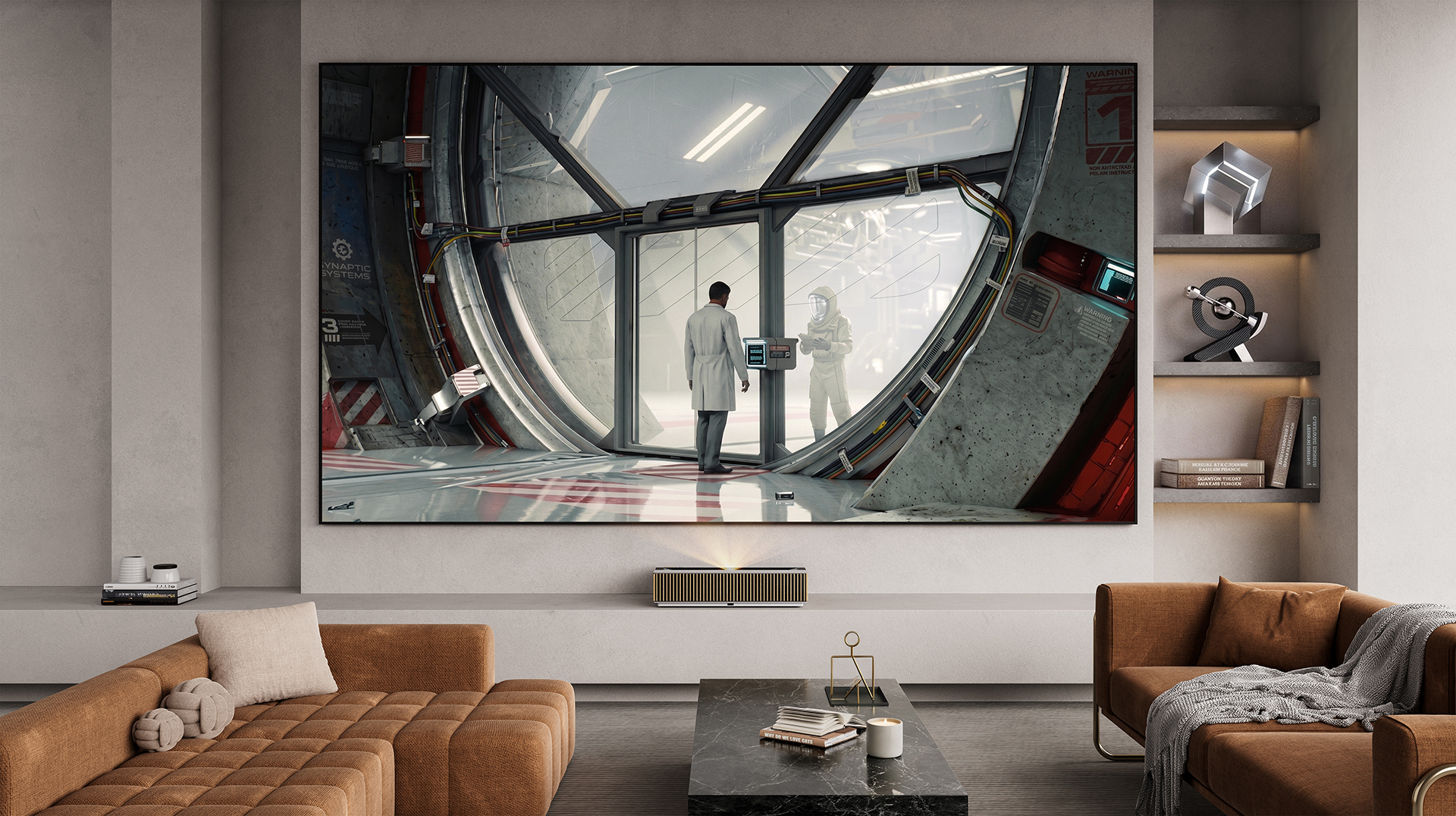 The AWOL LuxVision brings UST projectors up-to-date with 120Hz 4K, lens shift and 6000 ISO lumens of brightness