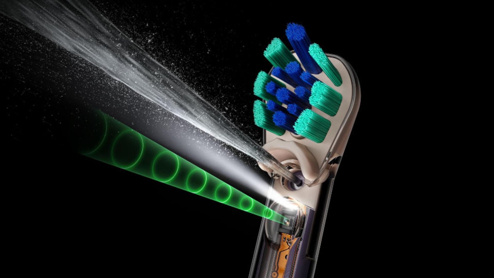 Dyson’s toothbrush comes with a built-in camera that scans your mouth