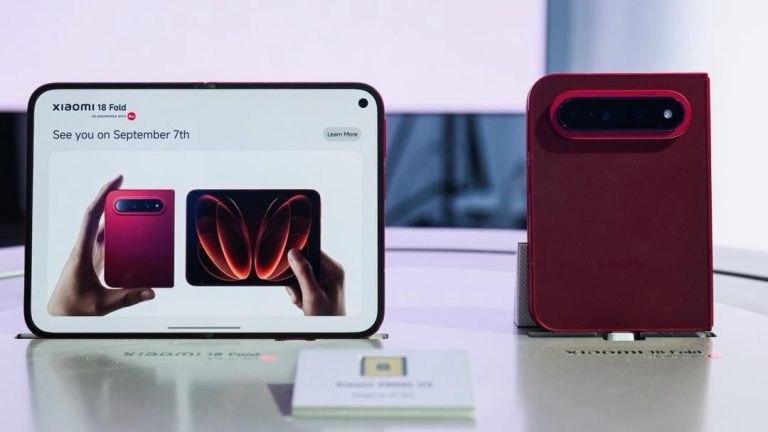 Xiaomi 18 Fold appears in new colours hours ahead of launch