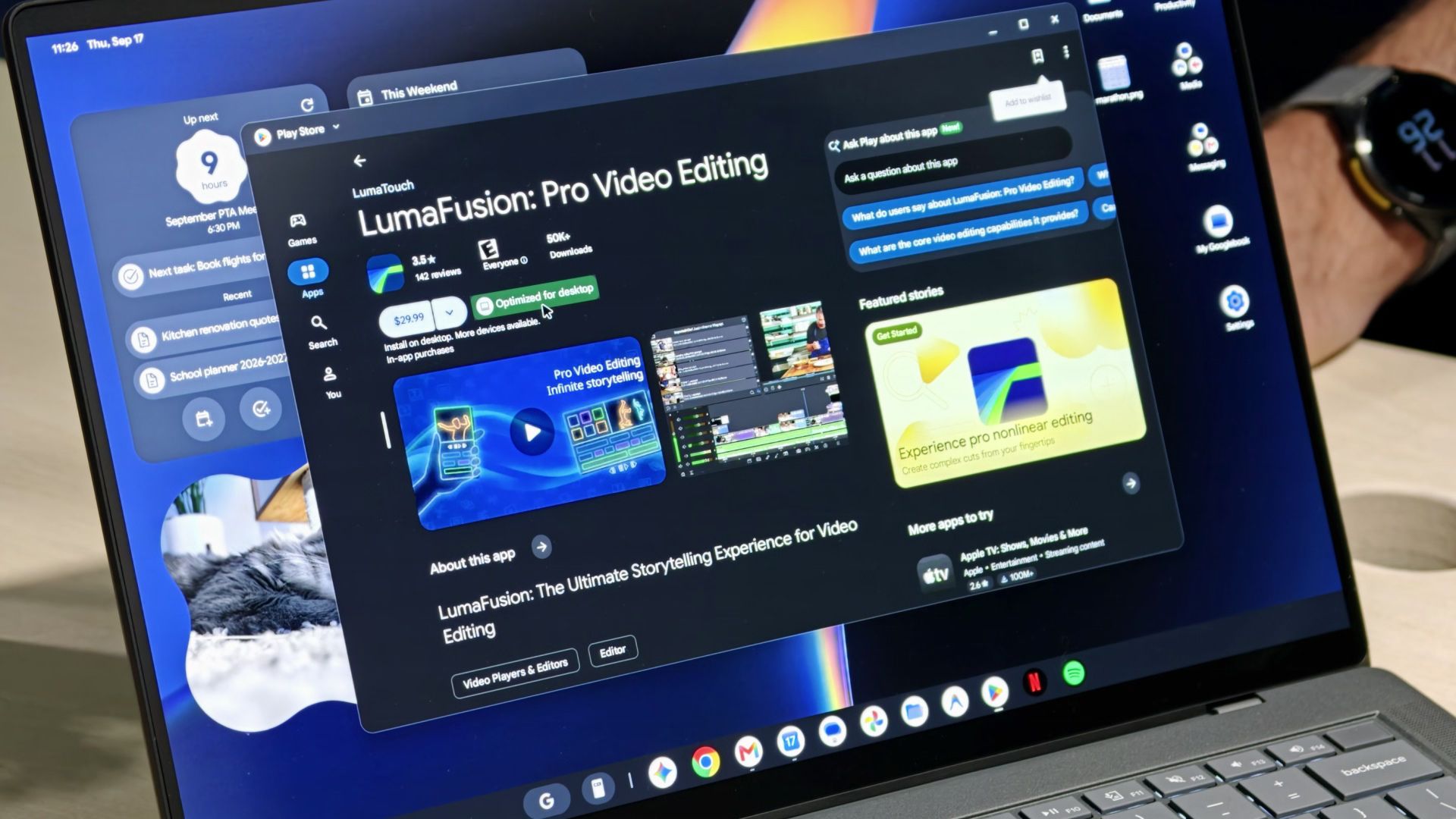 You’ll need Android 17 to get the most out of your Googlebook